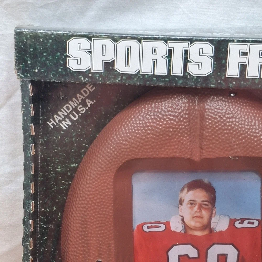Vintage American Legacy Inc MVP Football Picture Frame 3.5x5 in Picture Memories
